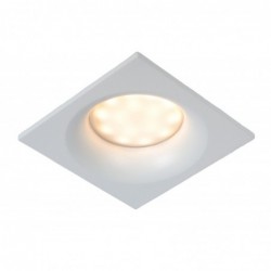 Lucide ZIVA - Spot encastrable Salle de bains - 1xGU10 - IP44 - Blanc