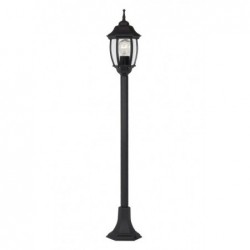 Lucide TIRENO - Lanterne / lampadaire exterieur Extrieur - 1xE27 - IP44 - Noir