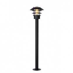 Lucide ZICO - Lanterne / lampadaire exterieur Extérieur - Ø 21.8 cm - 1xE27 - IP44 - Noir