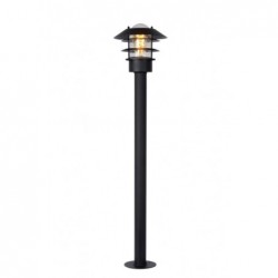 Lucide ZICO - Lanterne / lampadaire exterieur Extrieur - ¯ 21,8 cm - 1xE27 - IP44 - Noir