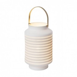 Lucide JAMILA - Lampe de table - ¯ 15,5 cm - 1xE14 - Blanc