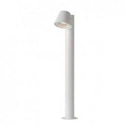 Lucide DINGO-LED - Borne extrieur Extrieur - LED Dim. - GU10 - 1x5W 3000K - IP44 - Blanc