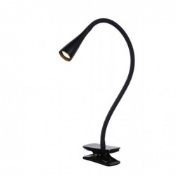 Lucide ZOZY - Lampe  pince - LED Dim. - 1x3W 3000K - 3 StepDim - Noir