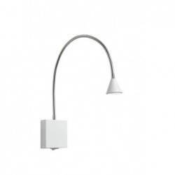 Lucide BUDDY - Lampe de chevet - LED - 1x3W 4000K - Blanc