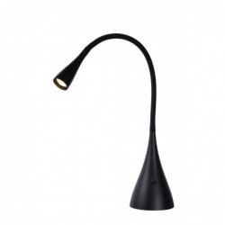 Lucide ZOZY - Lampe de bureau - LED Dim. - 1x3W 3000K - 3 StepDim - Noir