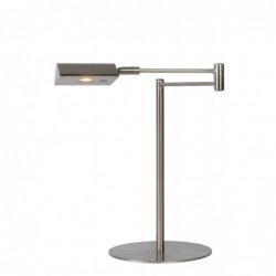 Lucide NUVOLA - Lampe de bureau - ¯ 20 cm - LED Dim. - 1x9W 3000K - Chrome Dpoli