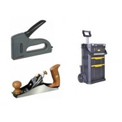 Niveaux, couteaux, rabots, limes, outils de démolition, clés, serre joints et étaux, outils de...