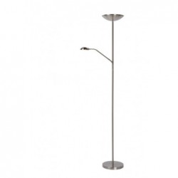 Lucide ZENITH - Lampadaire / lampe de lecture - ¯ 25,4 cm - LED Dim. - 3000K - Chrome Dpoli