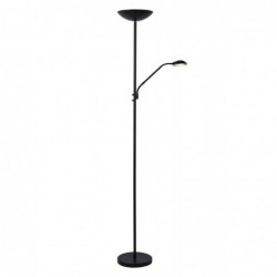 Lucide ZENITH - Lampadaire / lampe de lecture - ¯ 25,4 cm - LED Dim. - 3000K - Noir