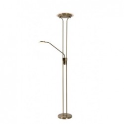 Lucide CHAMPION-LED - Lampadaire / lampe de lecture - ¯ 25,4 cm - LED Dim. - 3000K - Bronze