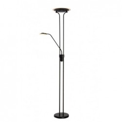 Lucide CHAMPION-LED - Lampadaire / lampe de lecture - ¯ 25,4 cm - LED Dim. - 3000K - Noir