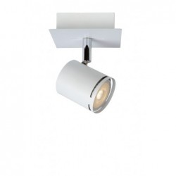 Lucide RILOU - Spot plafond - LED Dim. - GU10 - 1x5W 3000K - Blanc