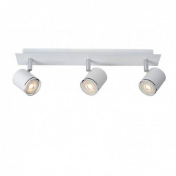 Lucide RILOU - Spot plafond - LED Dim. - GU10 - 3x5W 3000K - Blanc