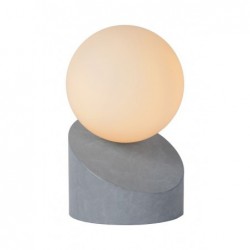 Lucide LEN - Lampe de table - ¯ 10 cm - 1xG9 - Gris