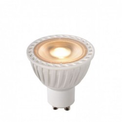 Lucide MR16 - Ampoule led - Ø 5 cm - LED Dim to warm - GU10 - 1x5W 2200K/3000K - Blanc