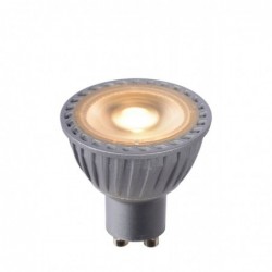 Lucide MR16 - Ampoule led - Ø 5 cm - LED Dim to warm - GU10 - 1x5W 2200K/3000K - Gris