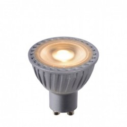 Lucide LED BULB - Ampoule led - ¯ 5 cm - LED Dim to warm - GU10 - 1x5W 2200K/3000K - Gris