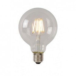 Lucide G95 - Ampoule filament - Ø 9.5 cm - LED Dim. - E27 - 1x5W 2700K - Transparent