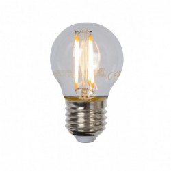 Lucide G45 - Ampoule filament - Ø 4.5 cm - LED Dim. - E27 - 1x4W 2700K - Transparent