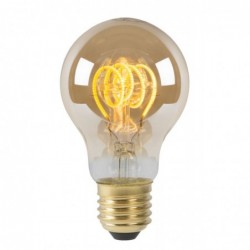 Lucide A60 - Ampoule filament - Ø 6 cm - LED Dim. - E27 - 1x5W 2200K - Ambre