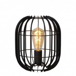 Lucide REDA - Lampe de table - ¯ 22 cm - 1xE27 - Noir