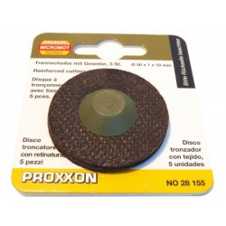 Disque  trononner en corindon, 50 x 1 x 10mm, 5 pices