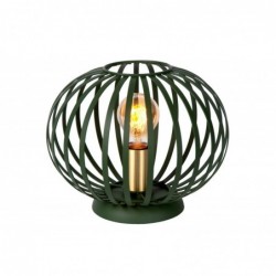 Lucide MANUELA - Lampe de table - Ø 25.5 cm - 1xE27 - Vert