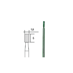 Embouts de meulage diamantées Ø 1,8 mm