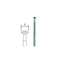 Embouts de meulage diamantes ¯ 5,0 mm